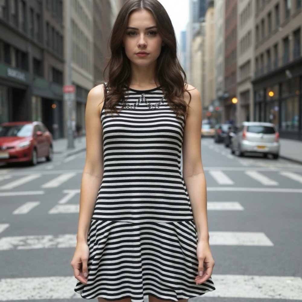 Jessica Simpson Tween Stefanina Striped Dress